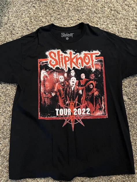 Slipknot Shirt Knotfest 2022 Tour XL Black EUC Gem