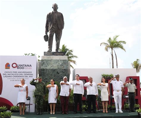 Conmemoran El 128 Aniversario Del Natalicio De Lázaro Cárdenas