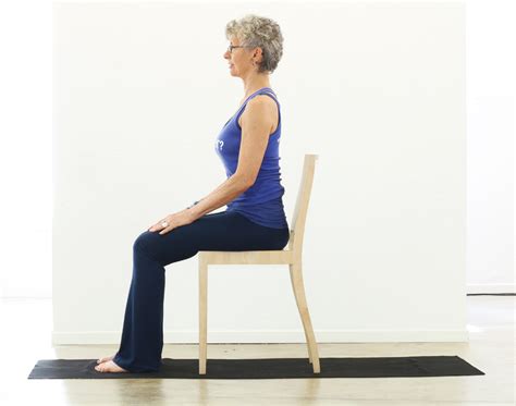 Healthwell Being And Fitness Chair Yoga Poses For Seniors Or Person