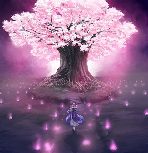 Anime Cherry Blossom Girl Wallpapers - Top Free Anime Cherry Blossom ...