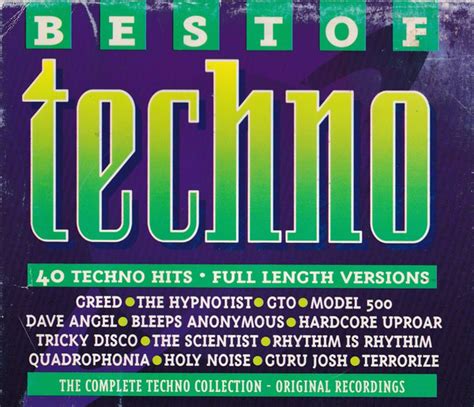Best Of Techno (CD, Compilation) | Discogs
