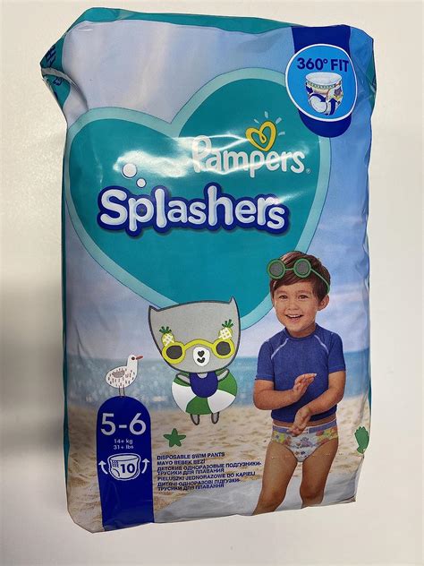 Pampers Splashers Taille Couches Culottes De Bain Jetables