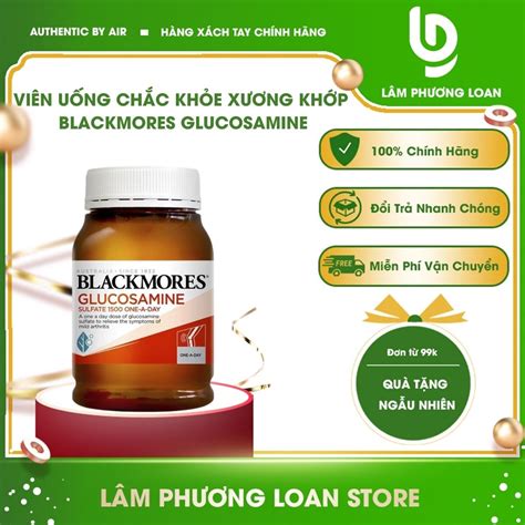 Viên uống chắc khỏe xương khớp Blackmores Glucosamine 1500mg hộp 180