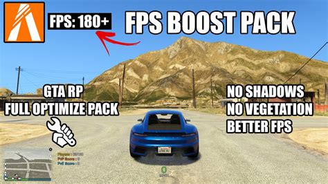 Fivem New Fps Boost Graphics Pack Full Optimized Fps Gta Rp