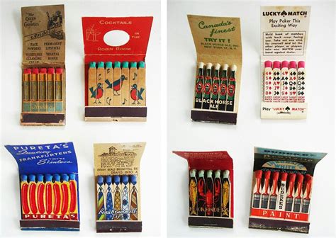 Powder Lipstick Matchbook Art Up In Smoke Light My Fire Tumblr