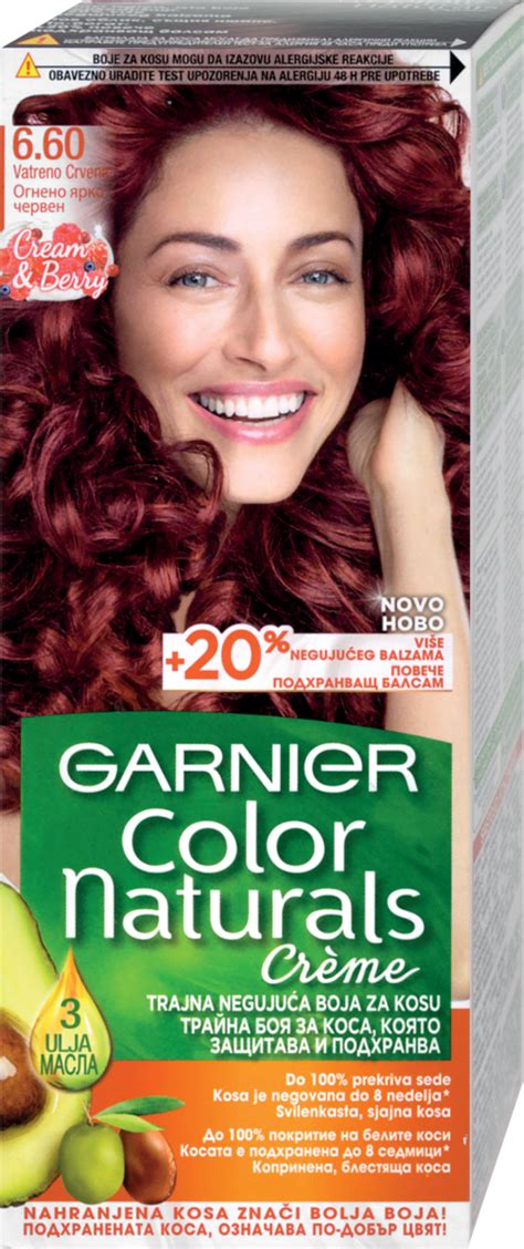 Garnier Color Naturals Boja Za Kosu Br Vatreno Crvena Kom