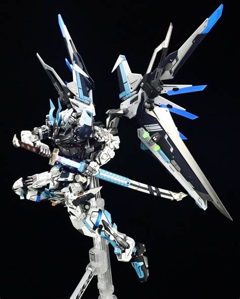 Myniatures On Instagram Custom Gundam Astray Another Noir Modeled By