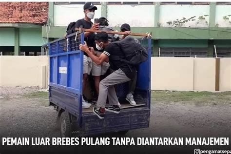 Viral Pemain Persab Brebes Diangkut Motor Bak Ini Klarifikasi