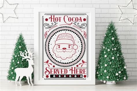 Christmas Hot Cocoa Sign Bundle Christmas Hot Cocoa SVG By DESIGNS DARK TheHungryJPEG