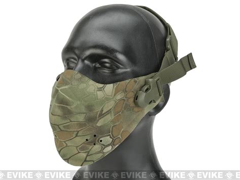 Matrix High Speed Lightweight Half Face Mask Color Forest Serpent