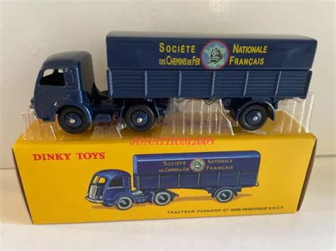 ATLAS DINKY TOYS Tracteur Panhard Et Semi Remorque Sncf Reference 32