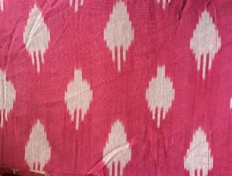 Cotton Pink Ikat Fabric Gsm Gsm At Rs Meter In Nalgonda