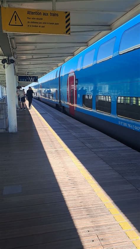 TGV OUIGO Duplex arrivant à Avignon TGV YouTube