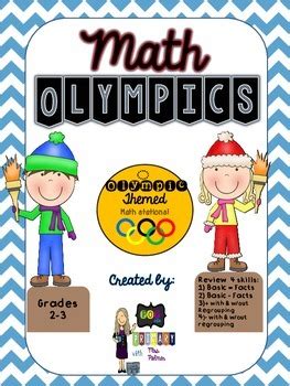 Math Olympics By Pop Into Primary Teachers Pay Teachers