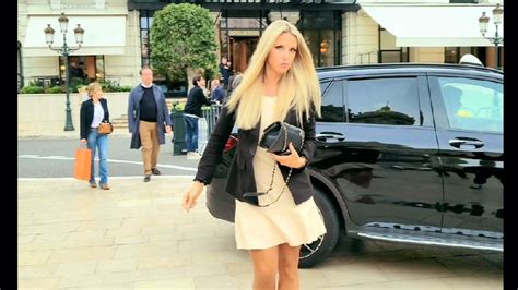 HOT BLONDE MONACO BILLIONAIRE LIFESTYLE SUPERCAR SPOTTING YouTube