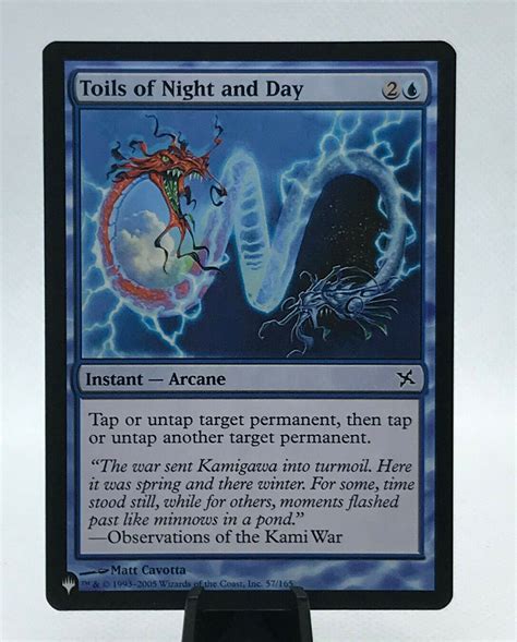 Toils Of Night And Day The List Betrayers Of Kamigawa Mtg