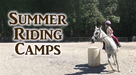 Graham Equestrian Center Summer Horseback Riding Camps Graham Equestrian Center | a non-profit ...