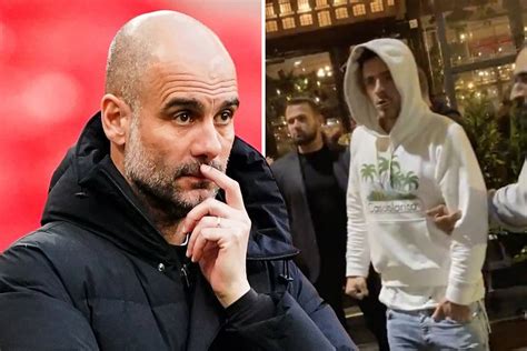 Pep Guardiola Comments On Man City Stars Boozy Night Out