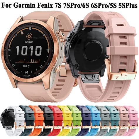 Bracelet De Montre En Silicone Quickfit Pour Femme Bracelet Pour Garmin