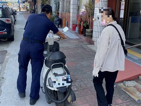 忘騎車買麵走路回 竹園警助健忘婦人尋車