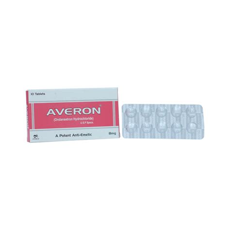 Tab Averon 8mg Aries Pharmaceuticals Pvt Ltd