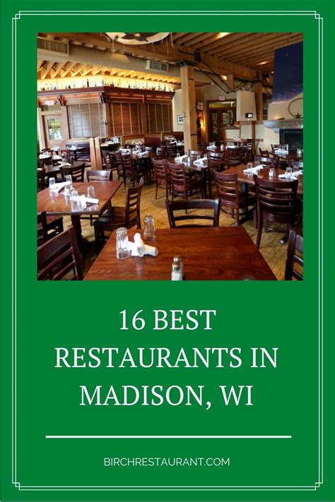 16 Best Restaurants in Madison, WI (Reviews, Photos, Maps)