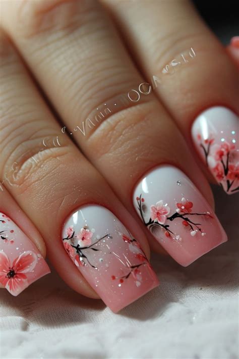 Pin By Michele Bilotti On Nail Designs In Floral Nail Art Pink