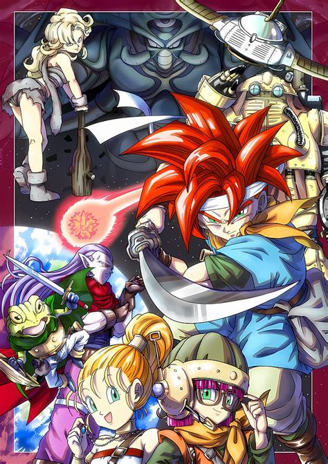 AnimArchive On X Chrono Trigger Poster Illustrated By Akira