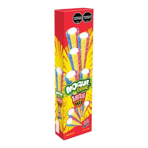 Gomitas Mogul Extreme Tubitos Max De Tutti Frutti Arcor En Casa