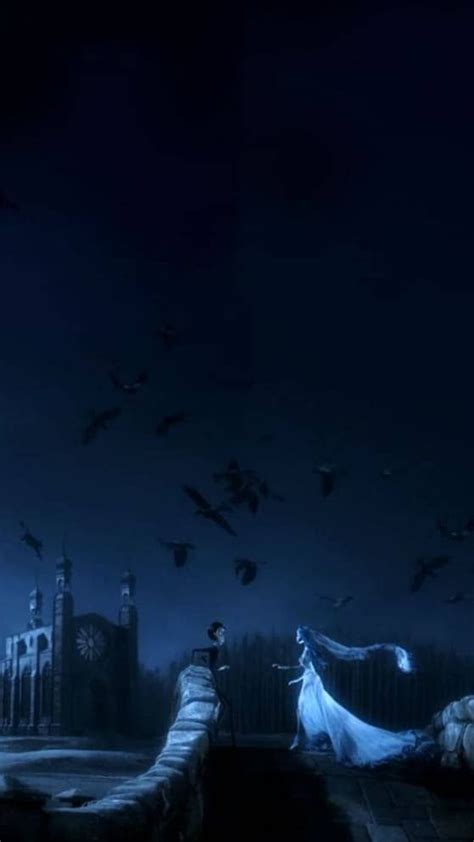 Corpse Bride Wallpaper Emily And Victor Halloween Backgrounds