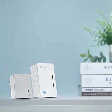 TP-Link Powerline WiFi Extender – Powerline Adapter with WiFi, WiFi Booster, Plug & Play, Power ...