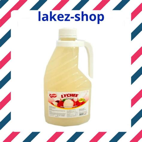 Jual Naraya Syrup Lychee Sirup Leci Liter Shopee Indonesia