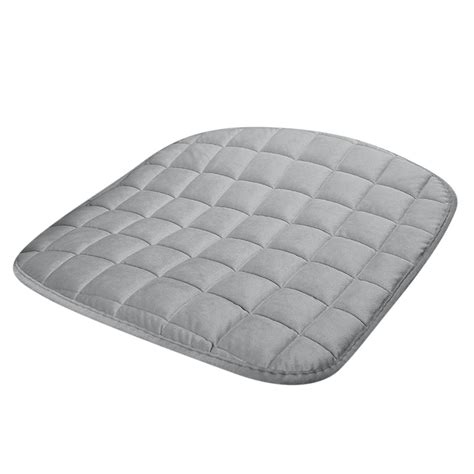 Needhep Outdoor Plush Modern Tufted Chaise Cushion, Airplane Seat Cushion for Long Flights, Desk ...