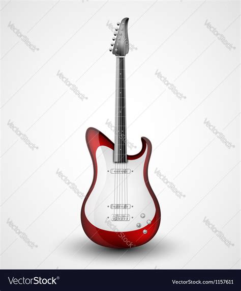 Electric guitar Royalty Free Vector Image - VectorStock