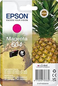 Epson 604 Magenta Ananas Cartouche D Encre D Origine XP 2200 XP 2205