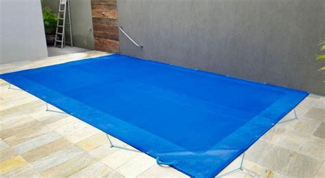 Capa Tela Para Piscina 10x4m Proteção Sujeira E Segurança