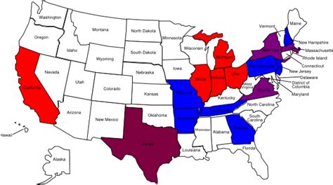 Us Color Map With State Names Clip Art at Clker.com - vector clip art ...