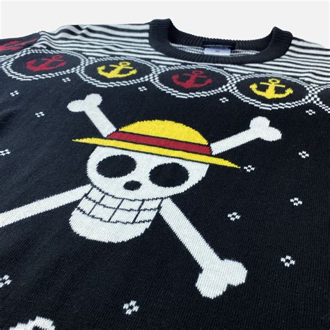 One Piece Straw Hat Pirates Holiday Sweater Crunchyroll Store