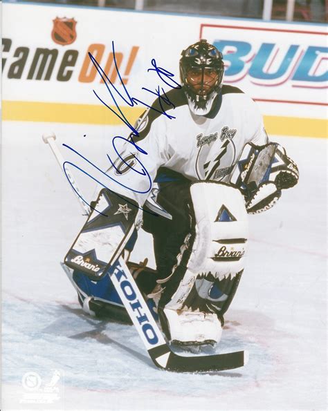 Autographed KEVIN WEEKES Tampa Bay Lightning photo - Main Line Autographs