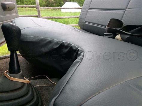 Toyota Pickup Pu Leather Exact Fit Bench A27 Seat Cover 1985 1995 Realseatcovers