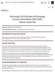 Psyc Principles Of Psychology Aso Pdf Psyc Principles Of