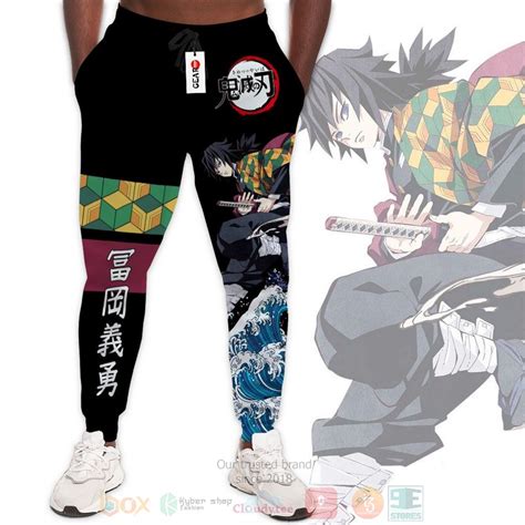 Hot Giyuu Kimetsu Anime Jogger Pants Express Your Unique Style With Boxboxshirt