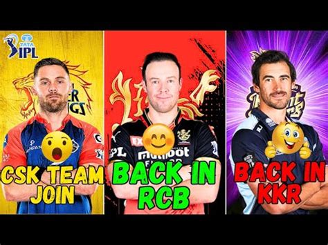 IPL 2024 Ab De Villiers Join RCB Phil Salt In CSK Team Mitchell