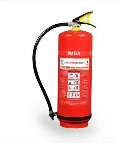 9 Ltr Water Stored Pressure Type Fire Extinguisher IS 15683 2018 At Rs