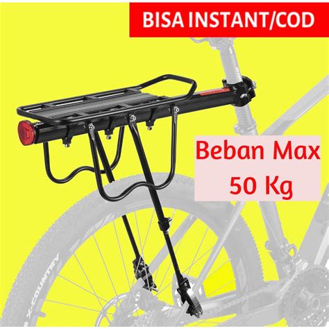 Jual Bisa Instantcod Boncengan Belakang Sepeda Polygon Lipat Listrik