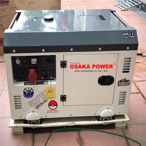 Máy Phát Điện Chạy Dầu 8Kw Osaka Power BMG10000SE3