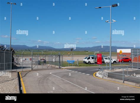 launceston airport and runway,Tasmania,australia Stock Photo - Alamy