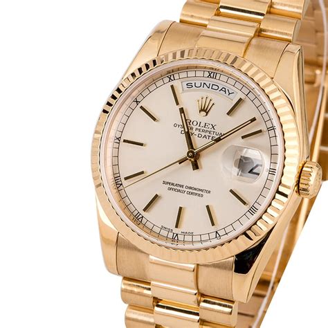 Rolex President Gold Day Date 118238