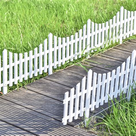 Buy Sungmor Garden Landscape Fencing, Decorative Plastic Fence Animal ...