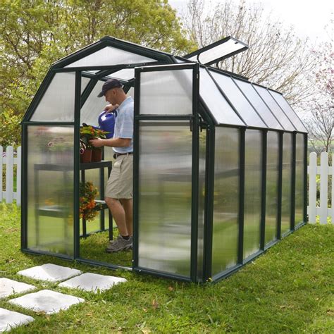 Canopia By Palram Eco Grow Polycarbonate Greenhouse 6x10 Elbec Garden